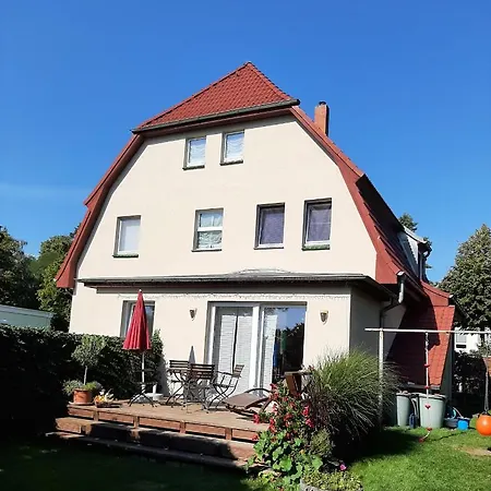 Ferienwohnungen Haus Glueckauf Kölpinsee Buitenkant foto